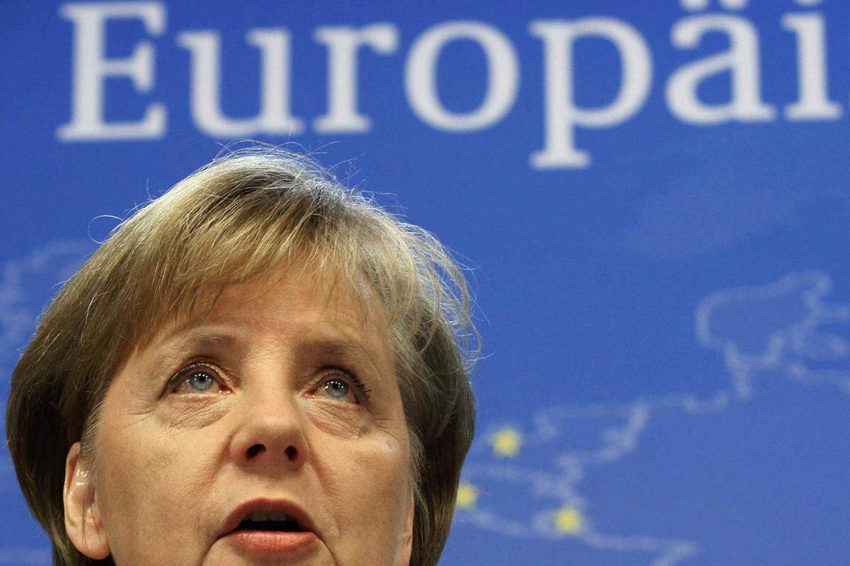 "Für Griechenland hat sich die Notwendigkeit einer solchen Überwachung ergeben." Deutschlands Bundeskanzlerin Angela Merkel