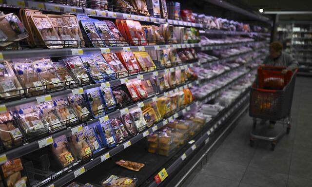 Archivbild aus einem Supermarkt in Marseille, Südfrankreich.