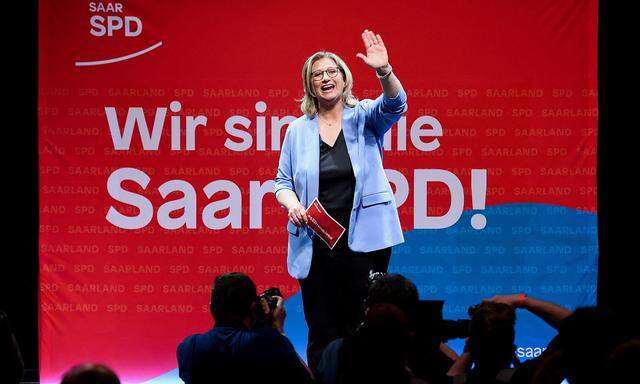 Anke Rehlinger wird Ministerpräsidentin im Saarland.