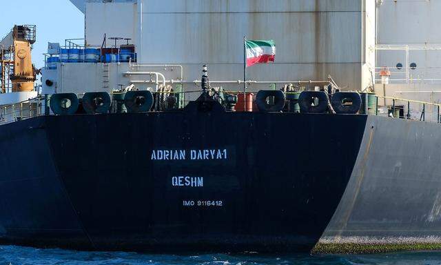 Der iranische Öltanker Adrian Darya 1