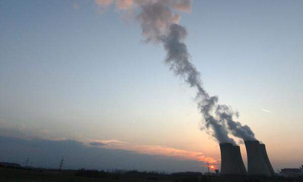 Das tschechische Atomkraftwerk Temelín – eines der AKW, dessen Brennstäbelieferung von russischen Firmen abhängt. 