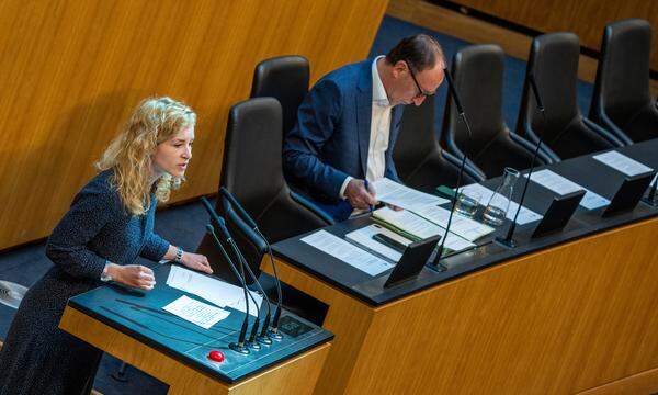 Von den Jugendorganisationen in den Nationalrat: „Sehr klassisch“ sei ihre Politkarriere verlaufen, sagte SPÖ-Mandatarin Eva-Maria Holzleitner.