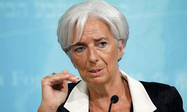 IWFChefin Lagarde macht Druck
