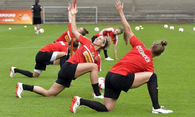 Österreichs Fußballerinnen gehen gut vorbereitet in das Gruppenspiel gegen Island. 