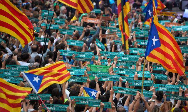 Unabhängigkeitsbestrebungen in Katalonien