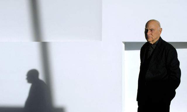Richard Serra im spanischen Gijon, auf einem Archivbild aus dem Jahr 2010.