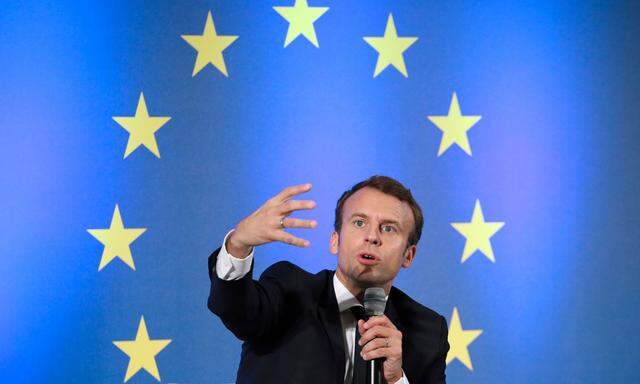 Präsident Emmanuel Macron hat den Franzosen Schutz vor Konkurrenz aus Osteuropa versprochen.