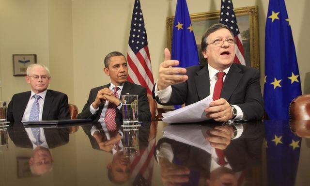 Obama meets European Union leaders in Washington