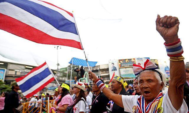 Thailand, Parlamentswahl, Protest