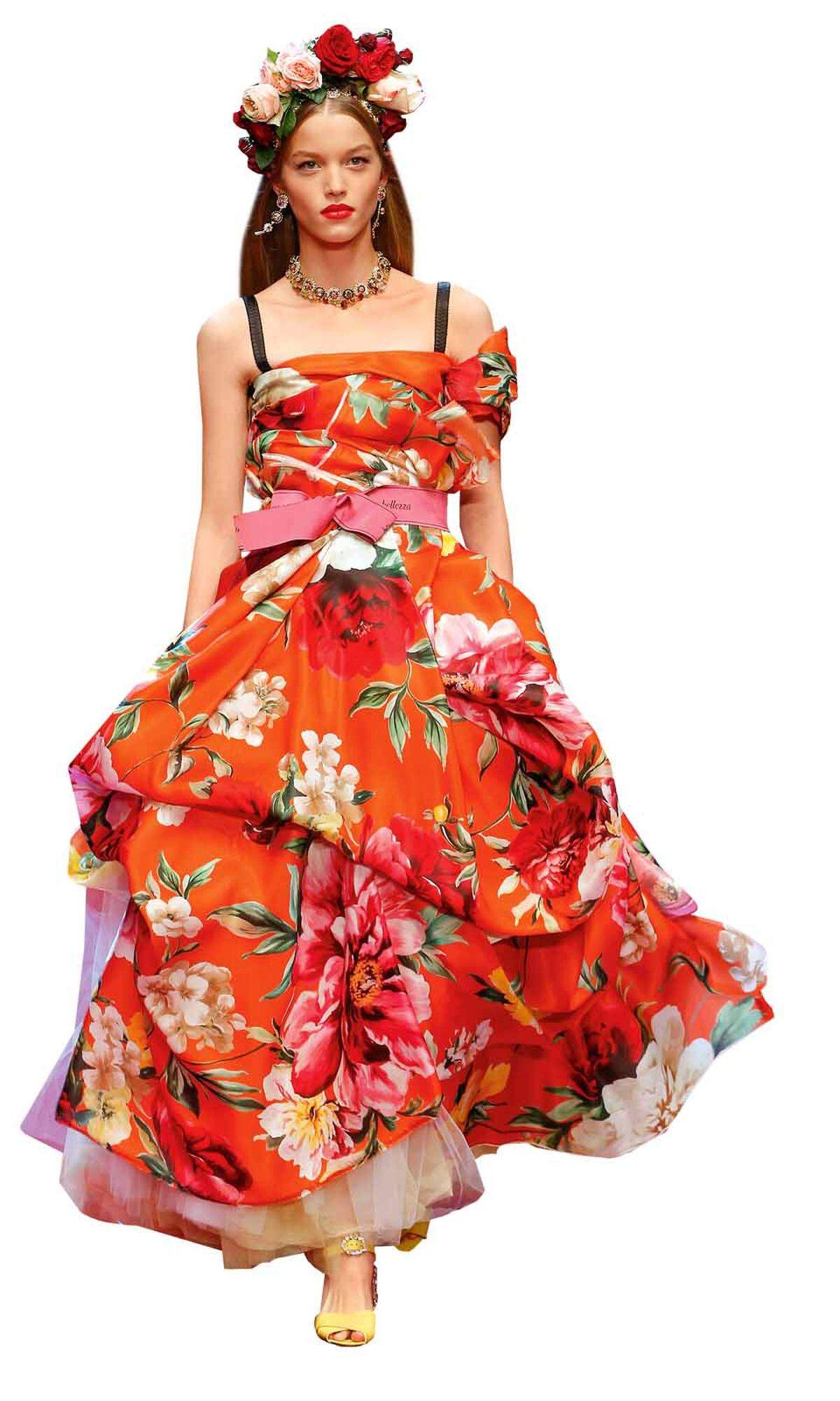 Dolce &amp; Gabbana liebt Blüten in jeglicher Form und Art - uns gefällt es, Kohlmarkt 8–10, 1010 Wien.