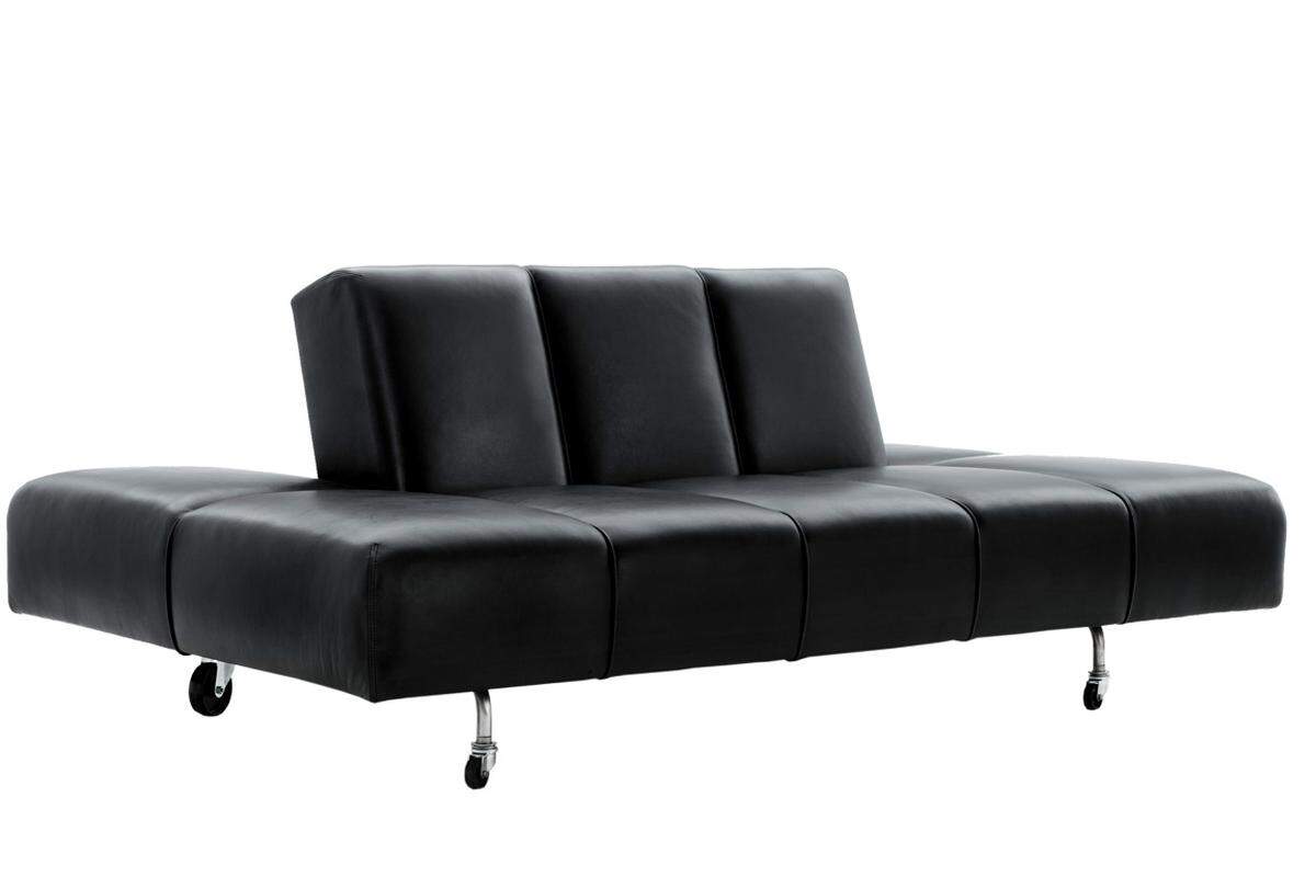 Die „Party Lounge“ von Kiesler wird von der Möbelmanufaktur Wittman hergestellt