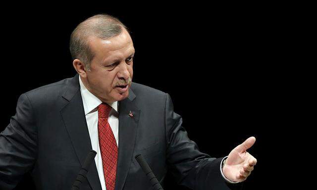Turkish Prime Minister Recep Tayyip Erdogan Speaks In Tokyo