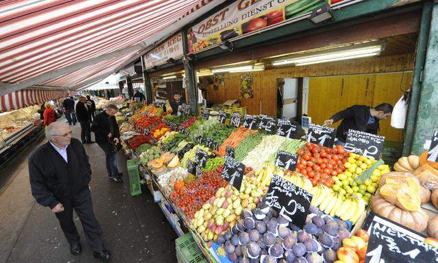 Naschmarkt Exotisches Obst statt