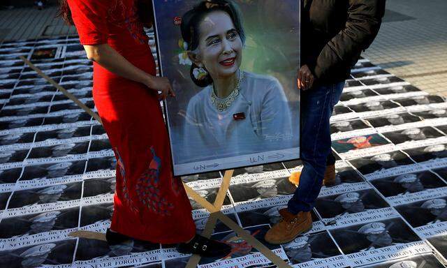Aung San Suu Kyi verlor im Konflikt mit den Rohingya viele internationale Sympathien.