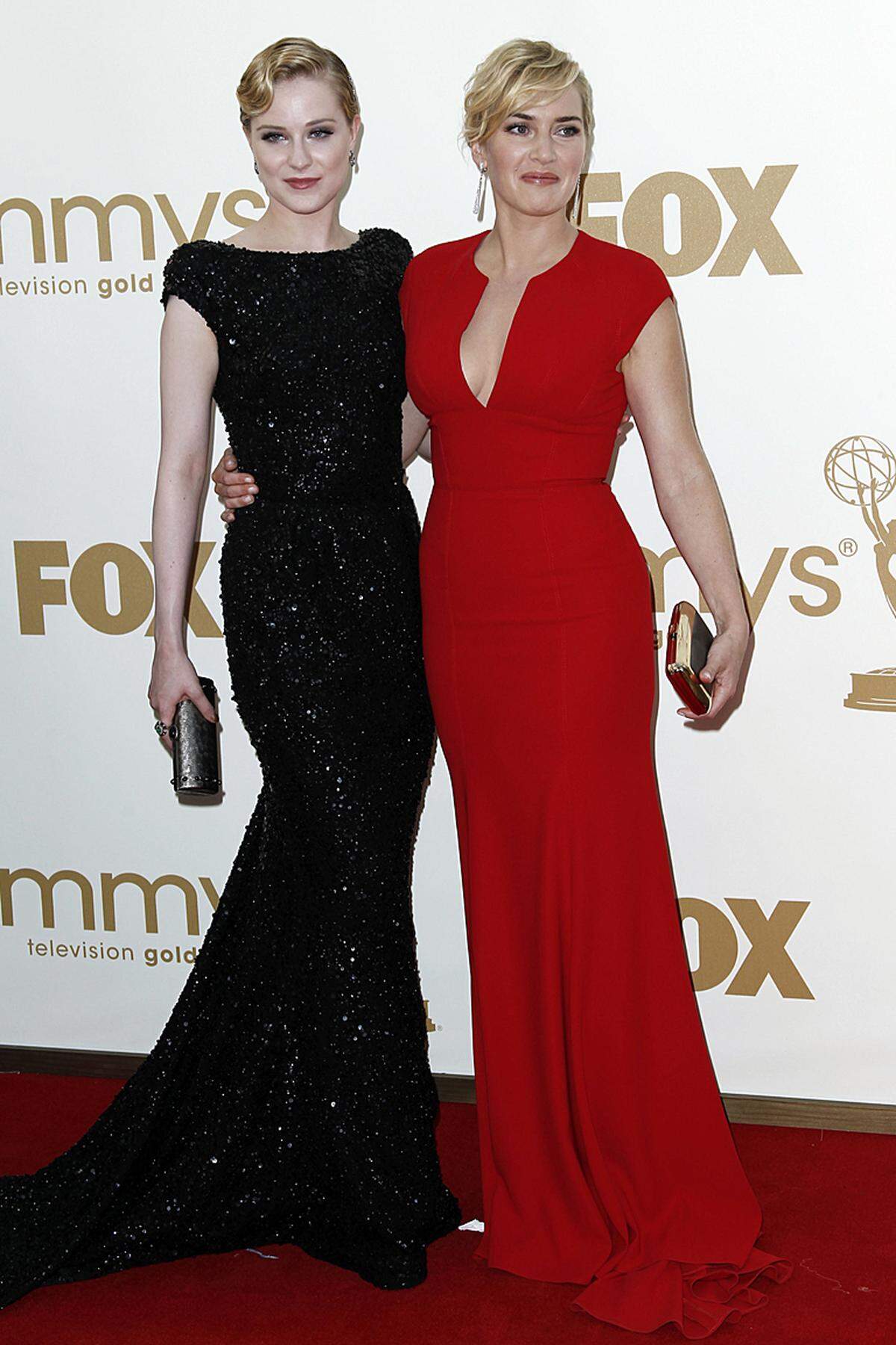 ... Evan Rachel Wood und Kate Winslet, die zuletzt auch bei den Filmfestpielen von Venedig einen glanzvollen Auftritt am roten Teppich hinlegten.