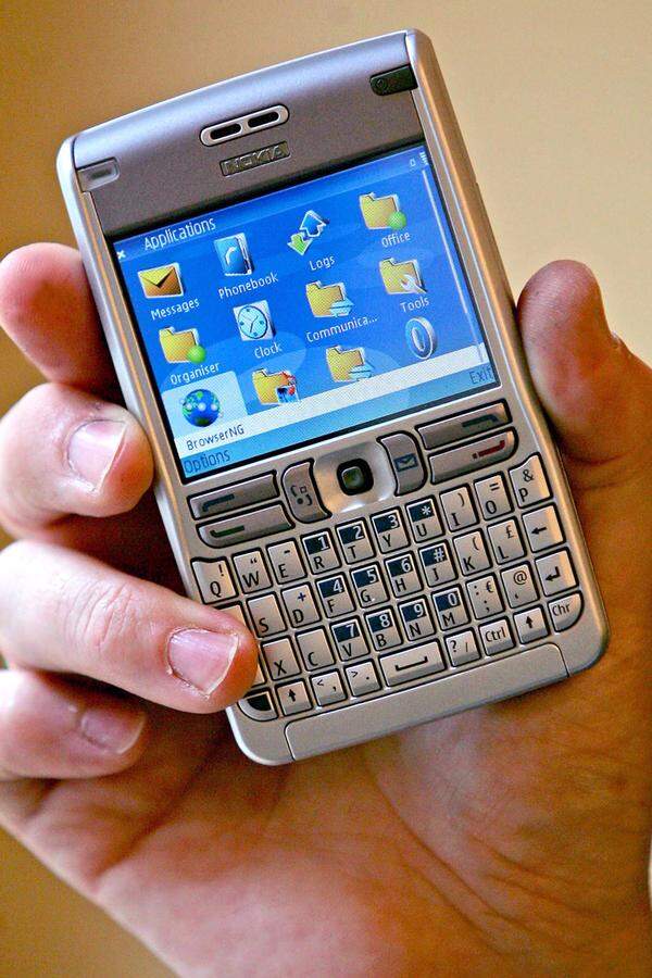 Das Nokia E61 (2005) war ein Angriff auf Blackberry.