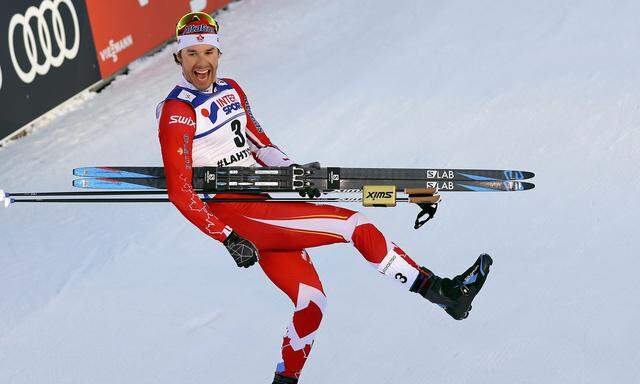 Alex Harvey, Kanadas erster Langlaufweltmeister.