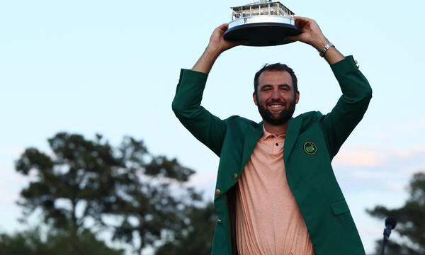 Wieder im Green Jacket: Golf-Stars Scottie Scheffler. 