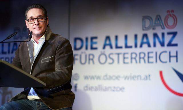 Ex-FPÖ-Chef Heinz-Christian Strache