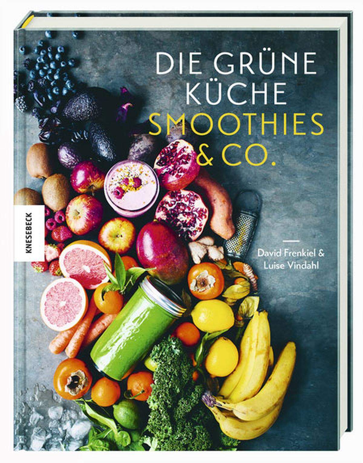 Green Kitchen Stories heißt der Blog, der David Frenkiel und Luise Vindahl erfolgreich gemacht hat. Dieses Buch versammelt nun Rezepte für Smoothies darunter auch herbsttaugliche , Nussmilchdrinks, Tonics oder Eis. Mit Rezepten wie Kurkuma-Tonic, Hagebutten-Affogato, Apfel-Grünkohl-Saft oder Orangen- Sesam-Smoothie. "Die grüne Küche. Smoothies &amp; Co.", Knesebeck, 17,50 Euro.