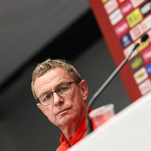 Teamchef Ralf Rangnick. 