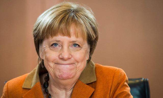 Angela Merkel kann auf volle Kassen zurückgreifen