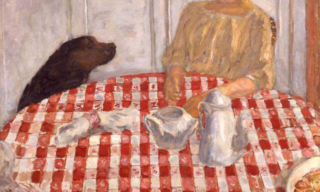 Pierre Bonnard: „Das karierte Tischtuch“, 1910