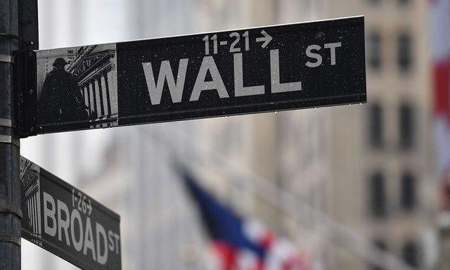 Achterbahnfahrt an der Wall Street.
