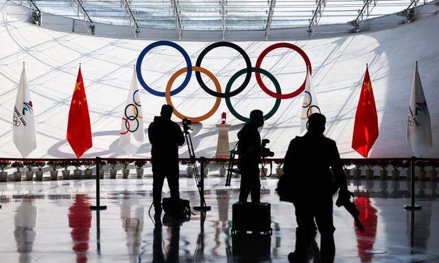 Symbolbild: In rund 100 Tagen sollen in Peking die Olympischen Winterspiele stattfinden.