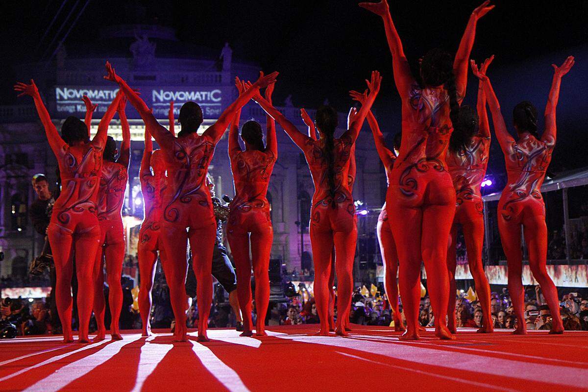 Bild vom Life Ball 2012.