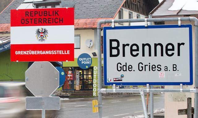 Grenze am Brenner 