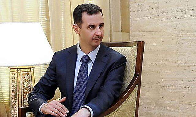 Archivbild - Der syrische Präsident Bashar al-Assad