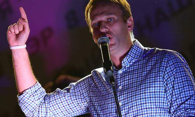 Alexej Nawalny gibt nicht klein bei. Er fordert eine Stichwahl um das Amt des Moskauer Bürgermeisters.