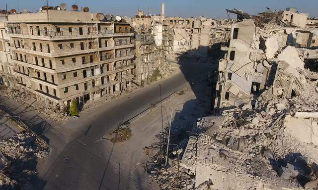 Ruinen in Aleppo