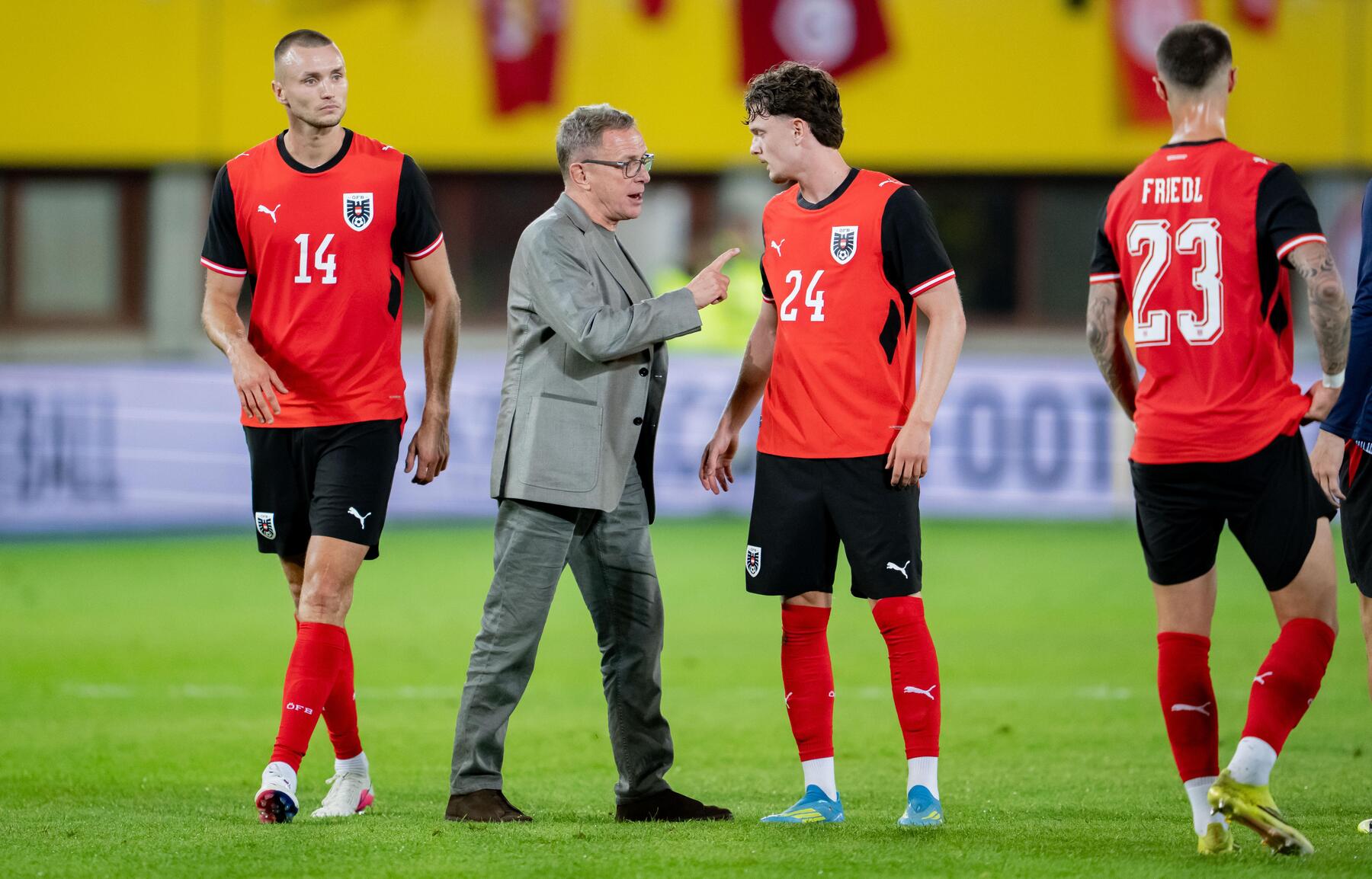 Wenn ÖFB-Teamchef Ralf Rangnick nachdenklich wird