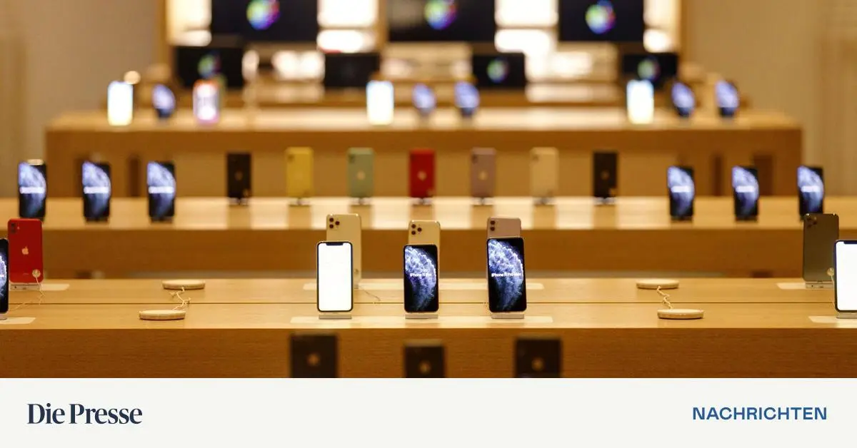 Weltweiter Verkauf von Smartphones um ein Fünftel gesunken