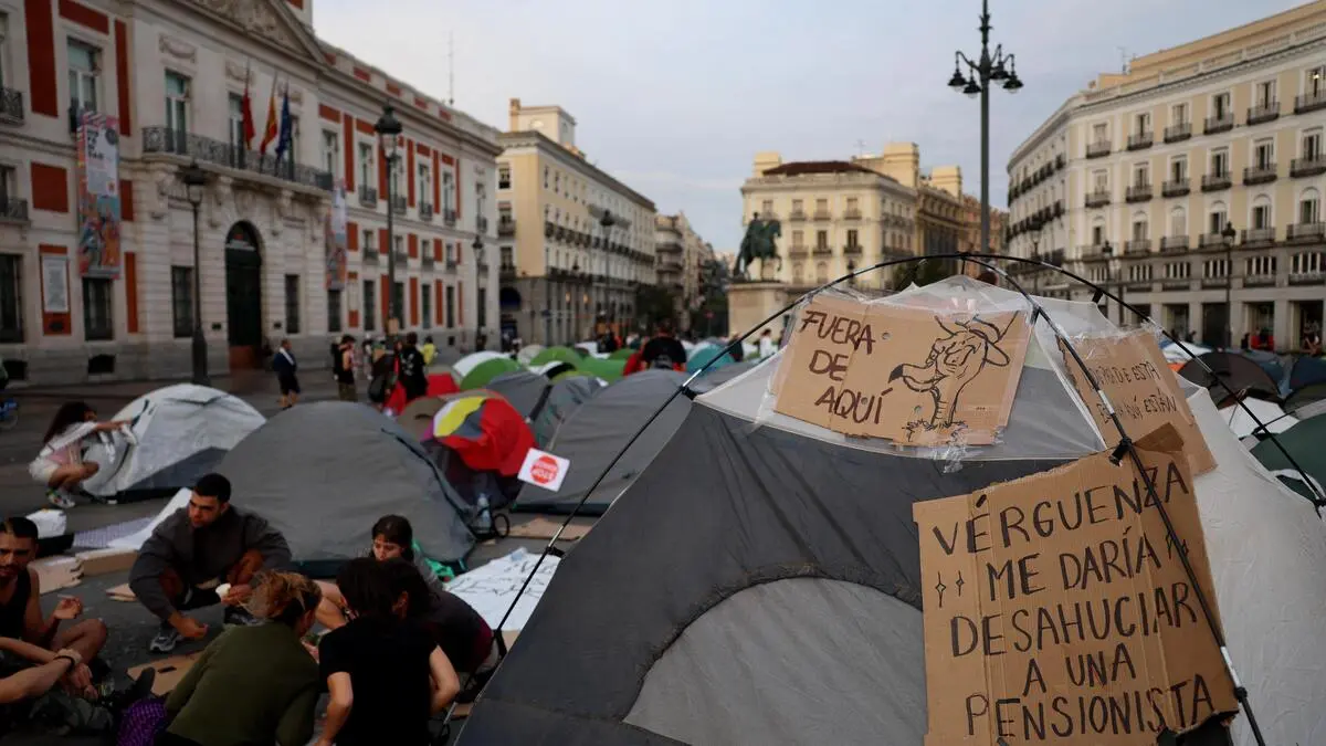 Delogierung einer 87-jährigen: Massenproteste in Madrid