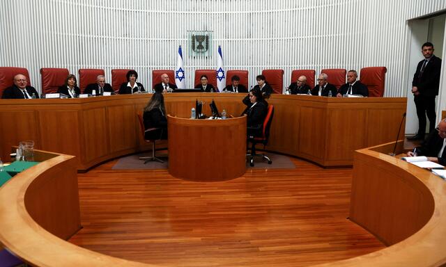 Der Oberste Gerichtshof in Jerusalem steht seit Monaten im Zentrum einer hitzigen Kontroverse.