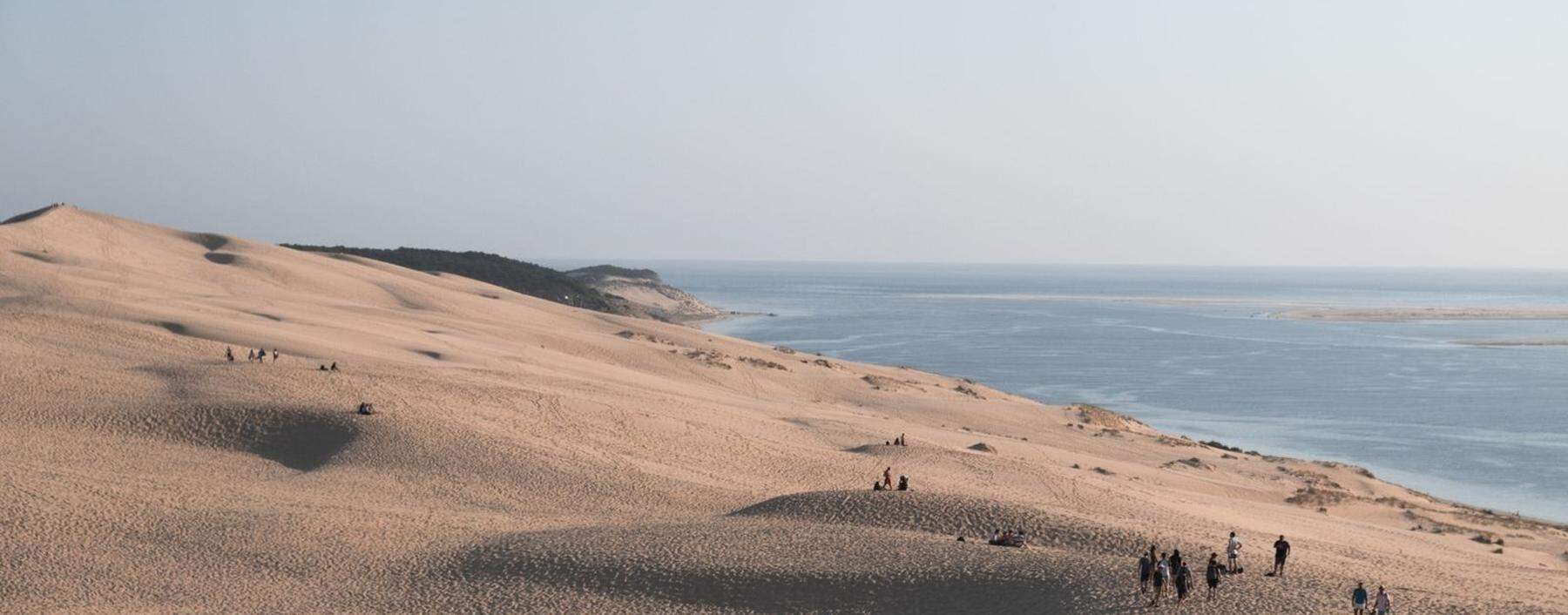 Viele Kilometer Sand: Die Dune du Pilat ist die höchste Wanderdüne Eruopas.