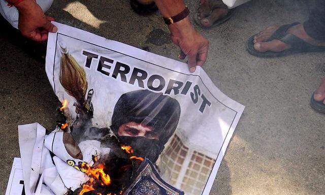 Proteste gegen Taliban-Terror in Indien