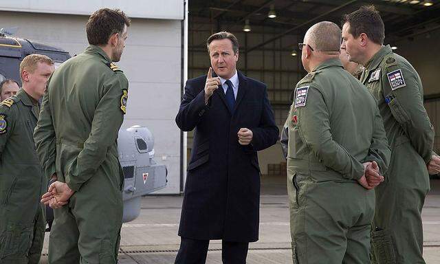 Der britische Premier Cameron prescht für einen Einsatz Großbritanniens in Syrien vor.
