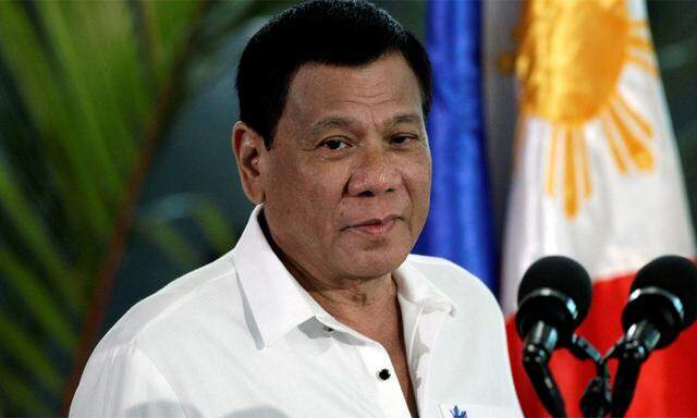 Der philippinische Staatschef Rodrigo Duterte.