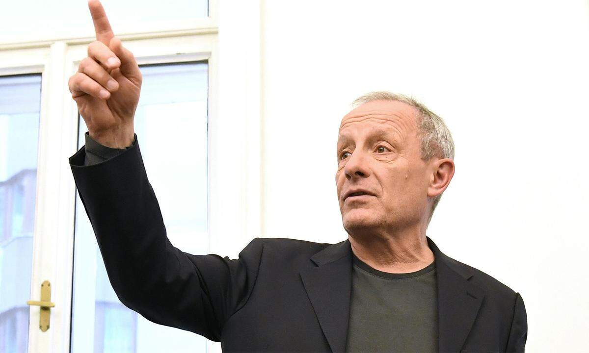 "Ich bin schon weg." Endgültig Populist: Peter Pilz gibt zum Abschied den Haider.