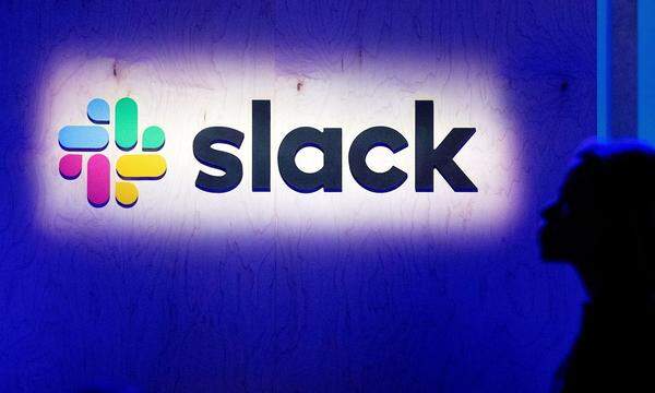 Der Bürochat-Anbieter Slack profitiert vom Boom des Home-Office.