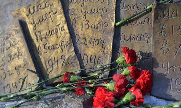 Auch im Jänner 2024 wurde der Opfer von Leningrad gedacht.