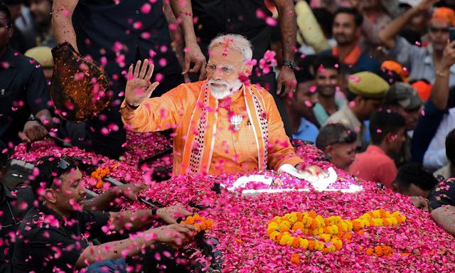 Große Ambitionen: Premierminister Modi will ein starkes, mächtiges und vor allem hinduistisches Indien.