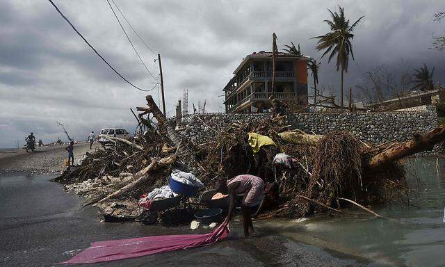 Haiti nach dem Hurrikan.