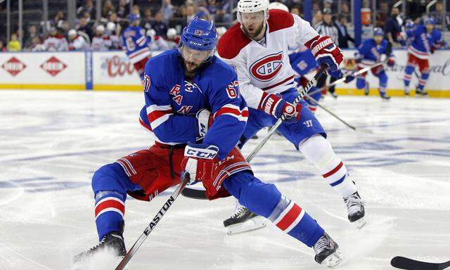 NHL: Stanley Cup Playoffs-Montreal Canadiens at New York Rangers