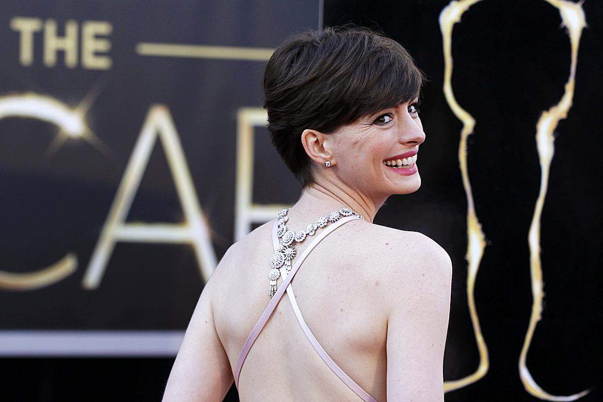 Ausgezeichnet: Anne Hathaway , Beste Nebendarstellerin für "Les Misérables".