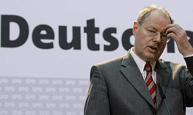 Deutschlands Finanzminister Peer Steinbrück.
